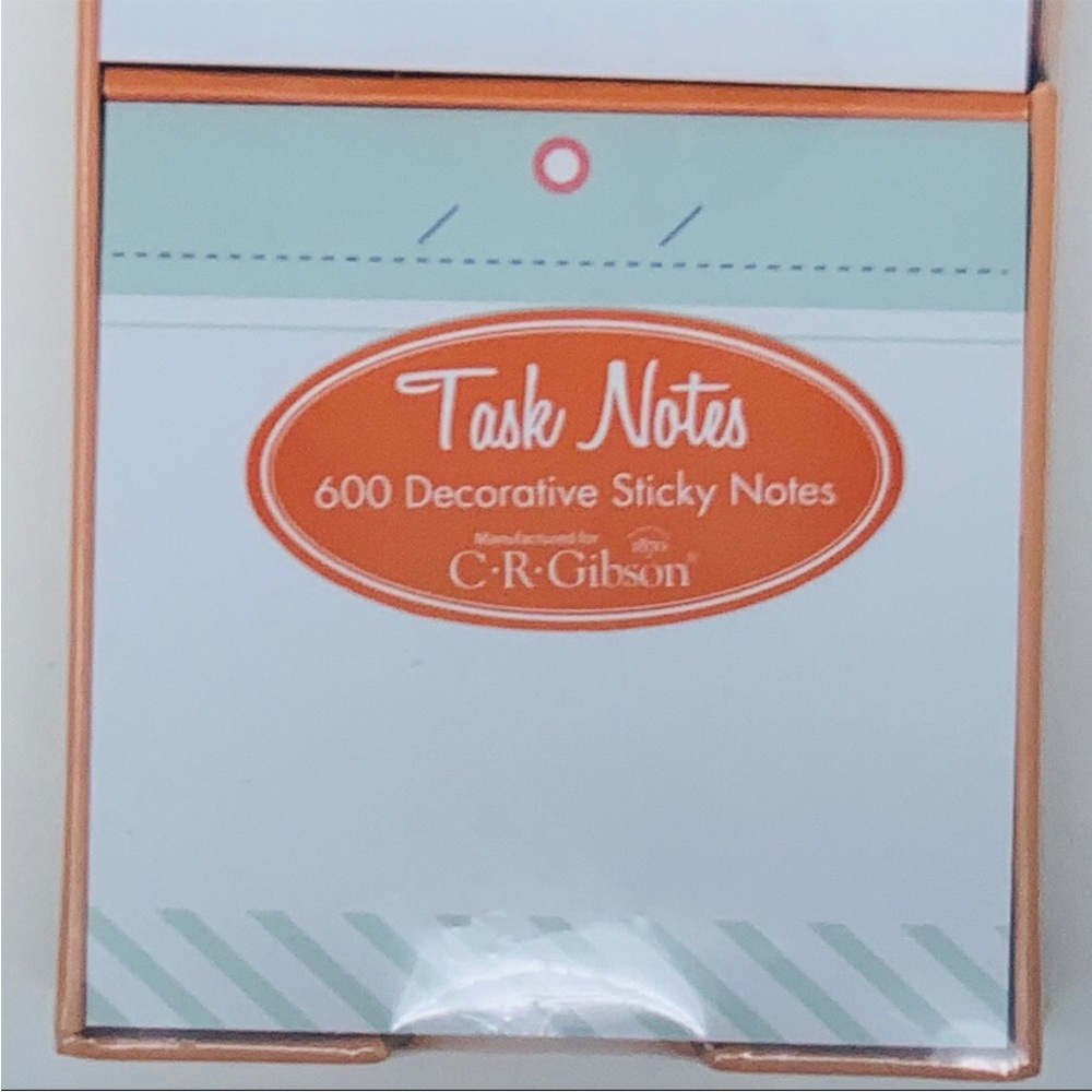 C.R. Gibson Task Notes Decorative Sticky Notes Set Let’s Go Places - Picture 6 of 8